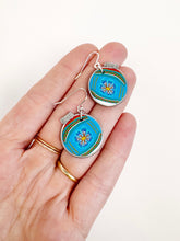 Load image into Gallery viewer, Holiday Bulbs Dangle Earrings