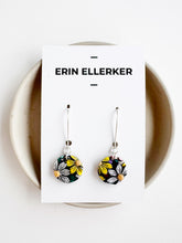 Load image into Gallery viewer, Graffiti Daisies Small Dangle Earrings