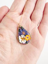 Load image into Gallery viewer, Indigo Garden Pendant Necklace
