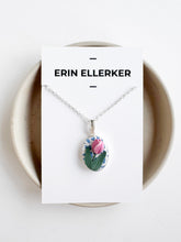 Load image into Gallery viewer, Spring Tulips Single Tulip Necklace (Pink)