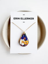 Load image into Gallery viewer, Indigo Garden Pendant Necklace