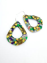 Load image into Gallery viewer, Shaded Sunset Cut-Out Dangle Earrings
