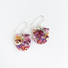 Load image into Gallery viewer, Pansy Medium Dangle Earrings
