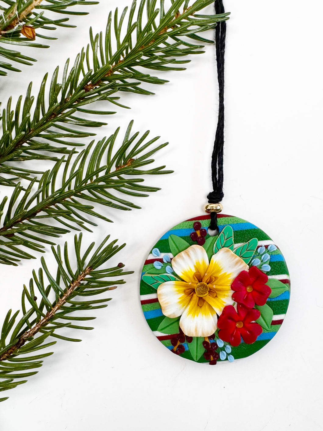 Small Floral Ornament 6