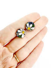 Load image into Gallery viewer, Dusky Daisies Stud Earrings
