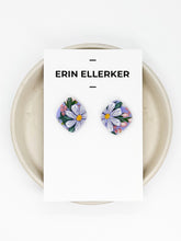 Load image into Gallery viewer, Spring Pastels Diamond Stud Earrings
