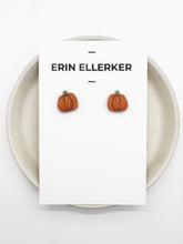 Load image into Gallery viewer, Pumpkin Stud Earrings
