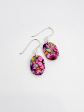Load image into Gallery viewer, Wild Orange Mini Dangle Earrings
