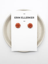 Load image into Gallery viewer, Marigold Flower Stud Earrings (Small)
