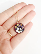 Load image into Gallery viewer, Midnight Garden Small Pendant Necklace
