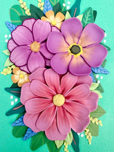 Load image into Gallery viewer, Small Floral Bouquet: Seafoam
