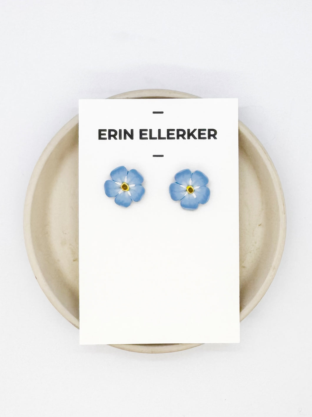 Forget-me-not Flower Stud