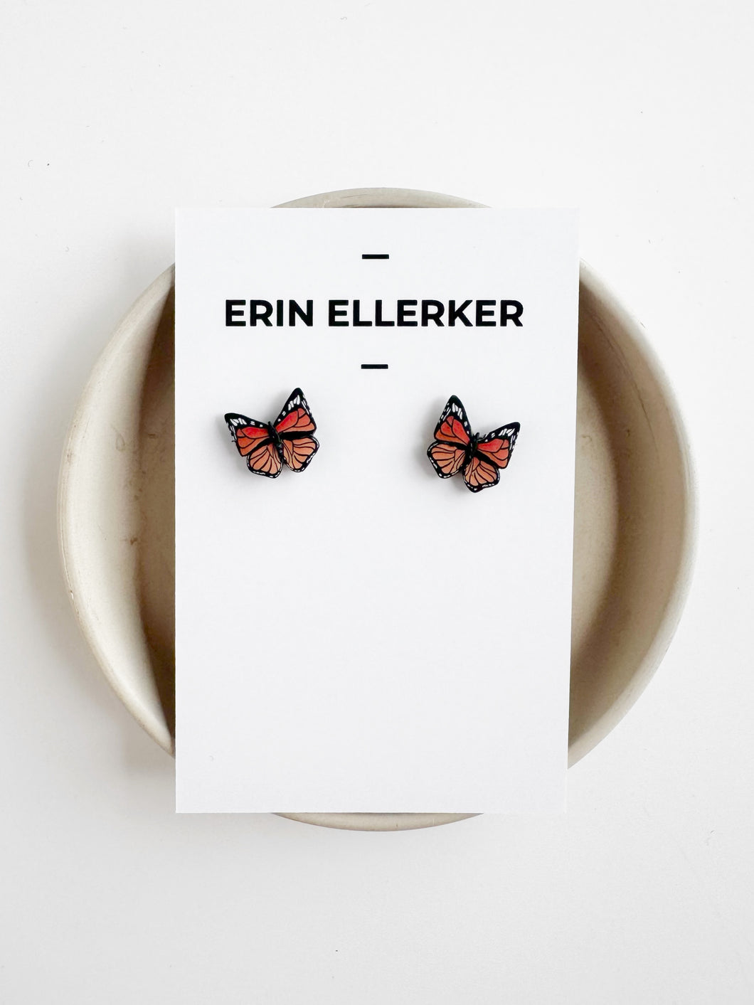Monarch Butterfly Studs