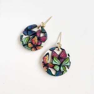 Butterfly Medium Dangle Earrings