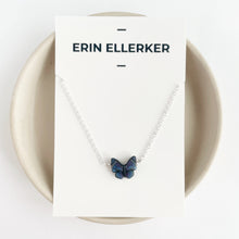 Load image into Gallery viewer, Blue/Purple Butterfly Necklace

