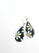 Load image into Gallery viewer, Dusky Daisies Medium Dangle Earrings
