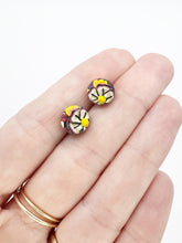 Load image into Gallery viewer, Fall Kaleidoscope Mini Stud Earrings
