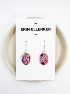 Wild Orange Mini Dangle Earrings