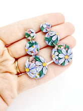 Load image into Gallery viewer, Spring Pastels Waterfall Dangle Earrings
