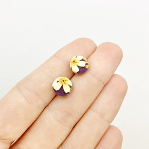 Autumn Affair Mini Circle Stud