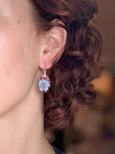 Load image into Gallery viewer, Winter Blooms Small Dangle Earrings
