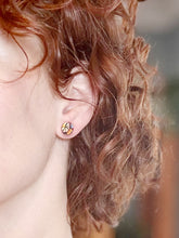 Load image into Gallery viewer, Fall Kaleidoscope Mini Stud Earrings
