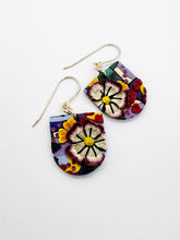 Load image into Gallery viewer, Fall Kaleidoscope Reverse Arch Dangle Earrings
