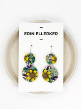 Load image into Gallery viewer, Shaded Sunset Double Dangle Earrings
