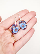Load image into Gallery viewer, Winter Blooms Small Dangle Earrings
