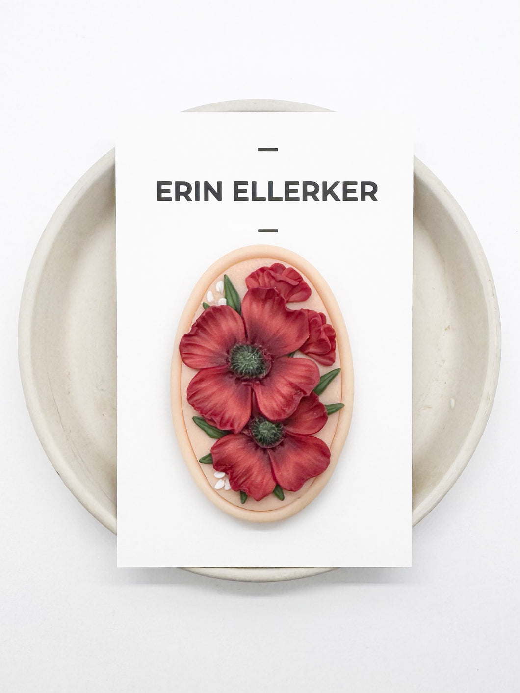 Poppy Brooch