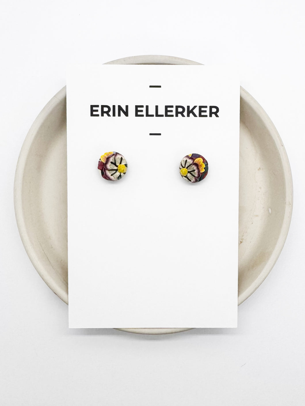 Fall Kaleidoscope Mini Stud Earrings