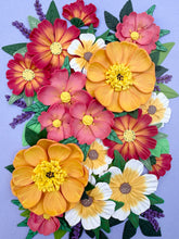 Load image into Gallery viewer, Medium Floral Bouquet: Periwinkle
