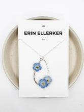 Load image into Gallery viewer, Forget-me-not Clustered Pendant Necklace
