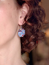 Load image into Gallery viewer, Winter Blooms Medium Dangle Earrings
