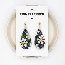 Load image into Gallery viewer, Dusky Daisies Medium Dangle Earrings
