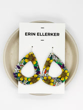 Load image into Gallery viewer, Shaded Sunset Cut-Out Dangle Earrings
