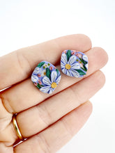 Load image into Gallery viewer, Spring Pastels Diamond Stud Earrings
