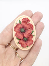 Load image into Gallery viewer, Poppy Brooch
