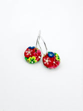 Load image into Gallery viewer, Jardin Vert Circle Hoop Earrings
