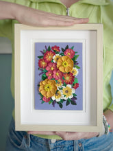 Load image into Gallery viewer, Medium Floral Bouquet: Periwinkle
