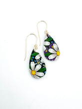 Load image into Gallery viewer, Dusky Daisies Small Dangle Earrings
