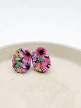 Load image into Gallery viewer, Wild Orange Stud Earrings
