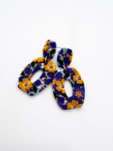 Load image into Gallery viewer, Indigo Garden Cut-out Dangle Earrings
