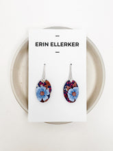 Load image into Gallery viewer, Winter Blooms Small Dangle Earrings
