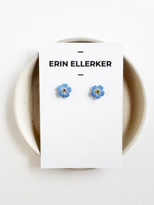 Forget-me-not Flower Stud