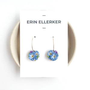 Forget-me-not Small Dangle Earrings