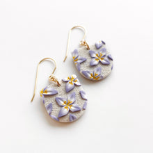 Load image into Gallery viewer, Baby Bluets Medium Dangle Earrings
