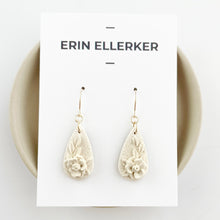 Load image into Gallery viewer, Ivory Monochrome Essentials Small Dangle Earrings
