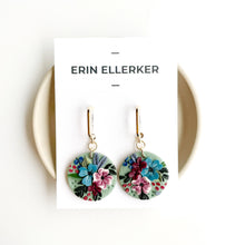 Load image into Gallery viewer, Wild Posy Large Dangle Earrings
