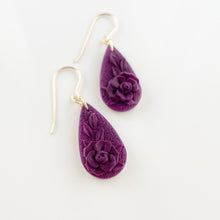 Load image into Gallery viewer, Purple Monochrome Essentials Small Dangle Earrings
